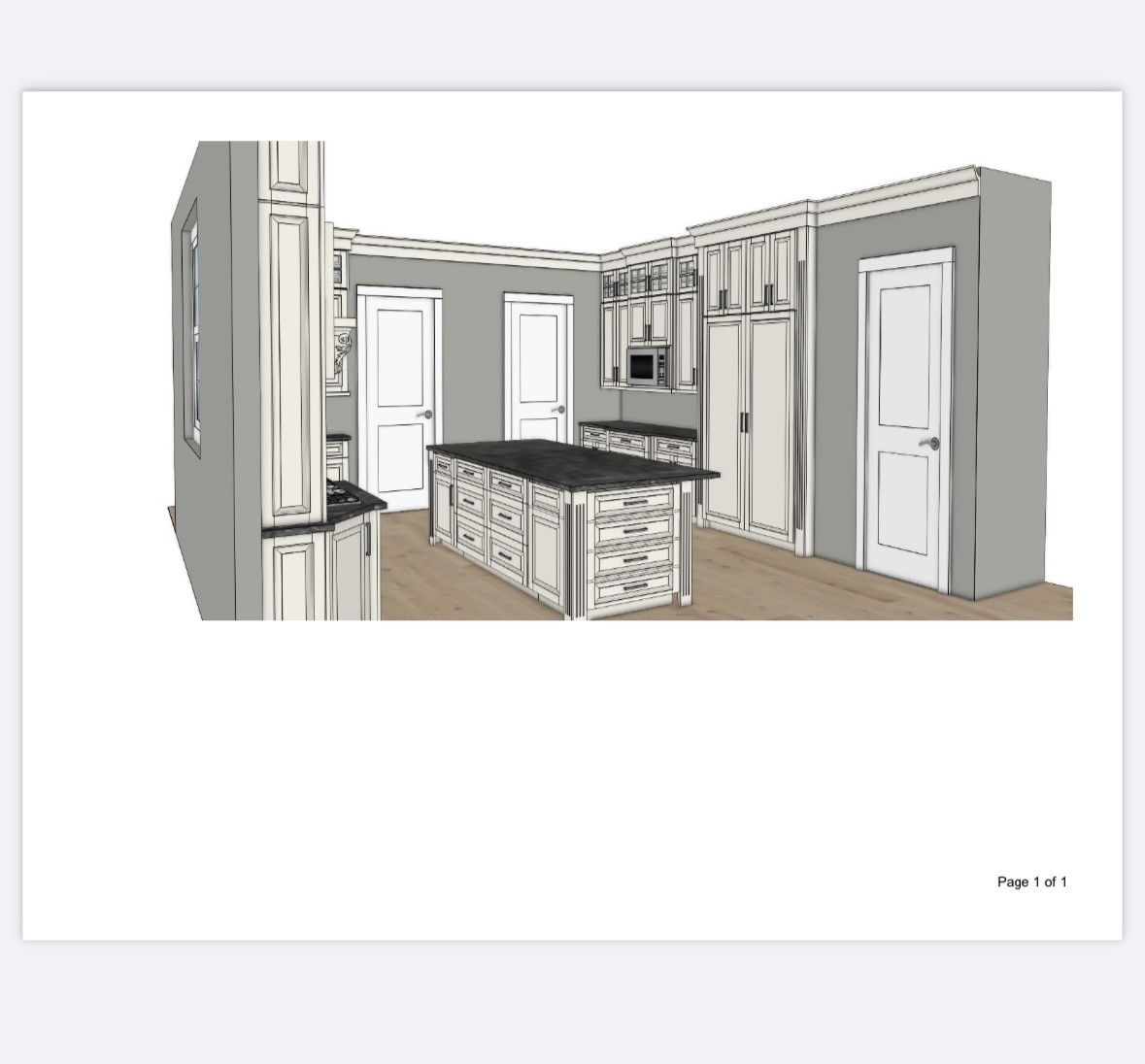 Software design — left view