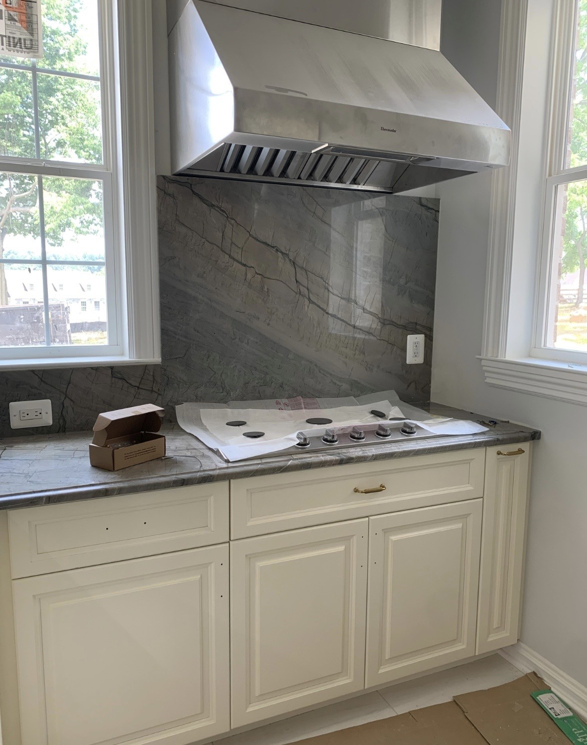 Finished kitchen