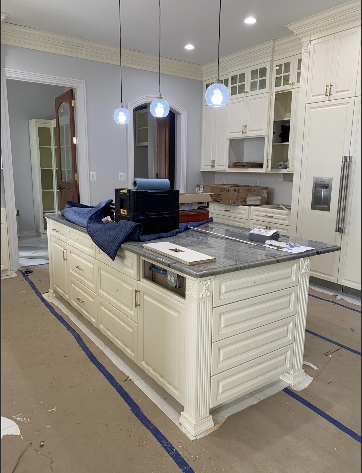 Kitchen installation